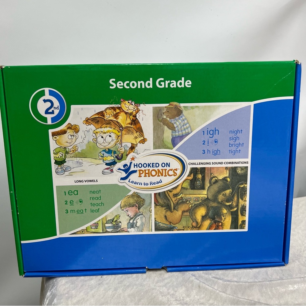Hooked on Phonics 2nd Grade Set incomplete.